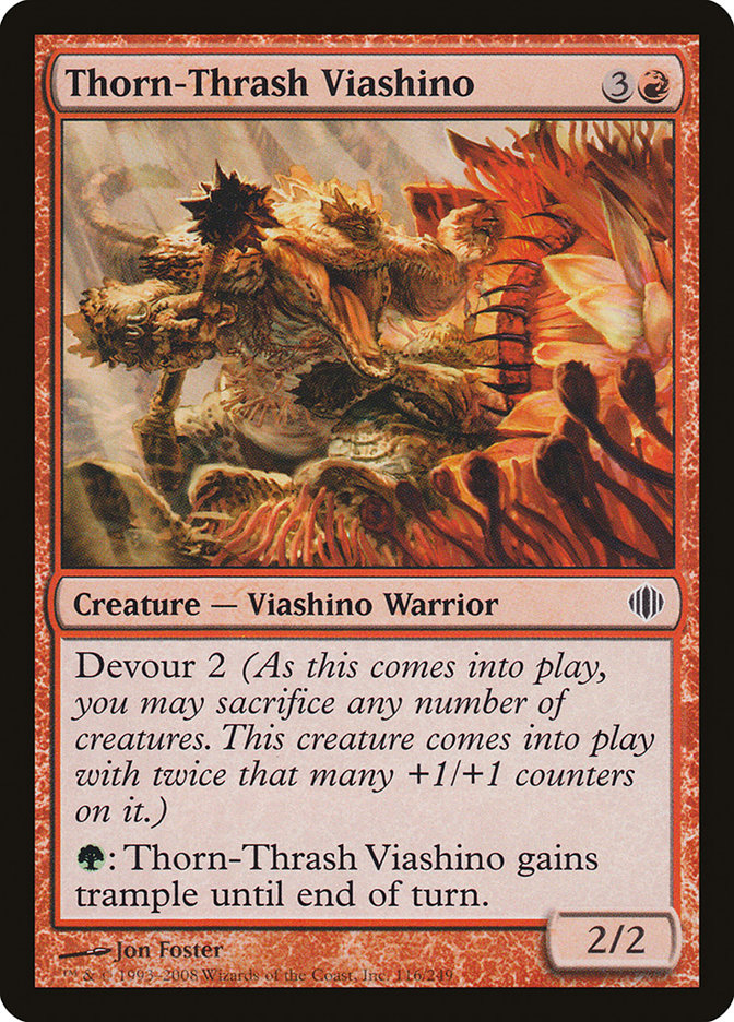 Thorn-Thrash Viashino [Shards of Alara] | Nerdhalla Games