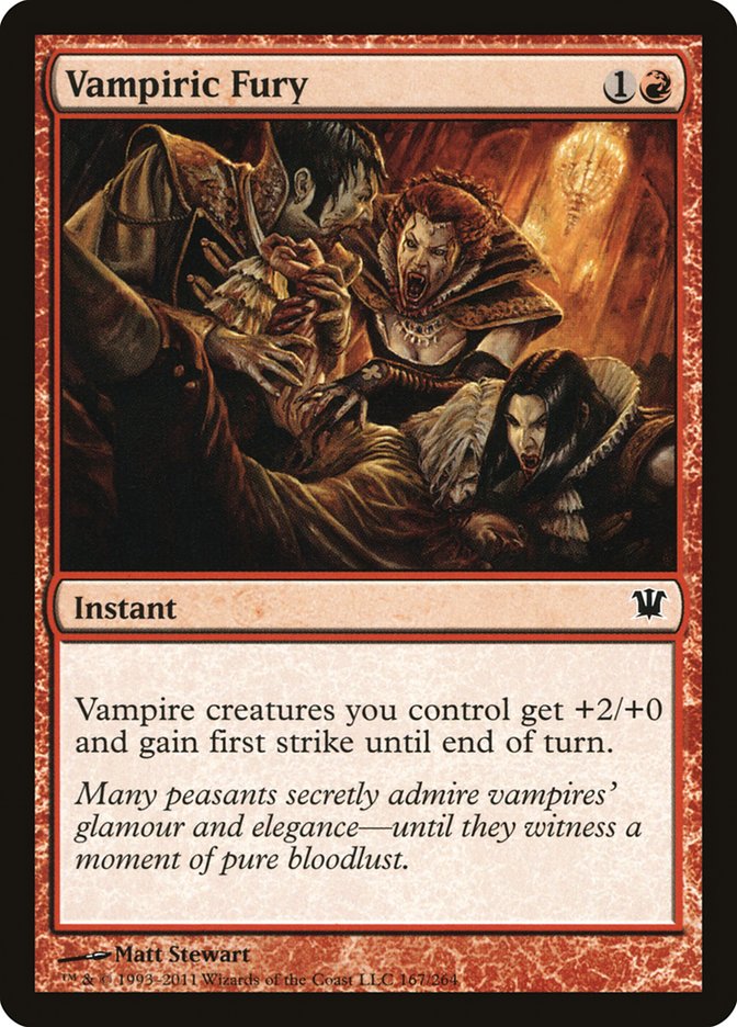 Vampiric Fury [Innistrad] | Nerdhalla Games