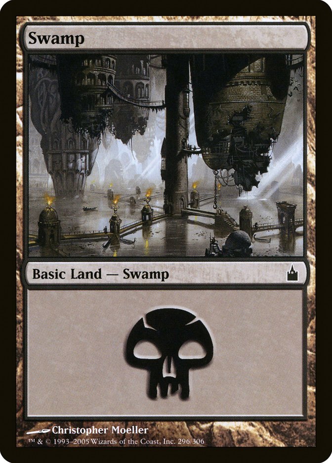 Swamp (296) [Ravnica: City of Guilds] | Nerdhalla Games