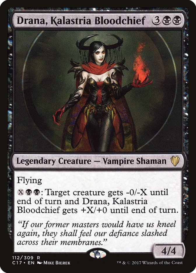 Drana, Kalastria Bloodchief [Commander 2017] | Nerdhalla Games