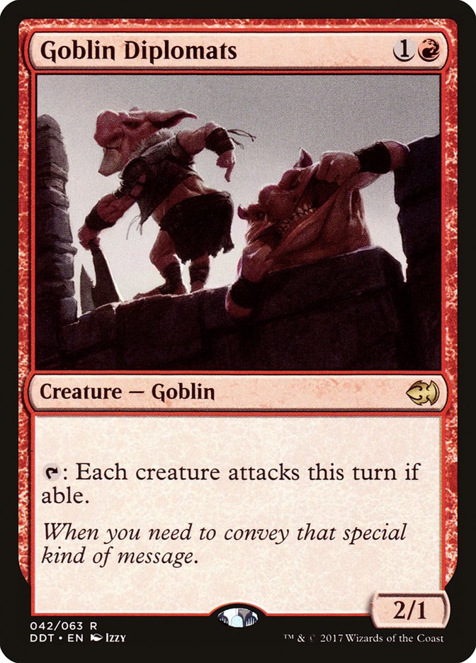 Goblin Diplomats [Duel Decks: Merfolk vs. Goblins] | Nerdhalla Games