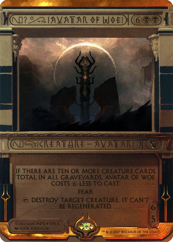 Avatar of Woe (Invocation) [Amonkhet Invocations] | Nerdhalla Games