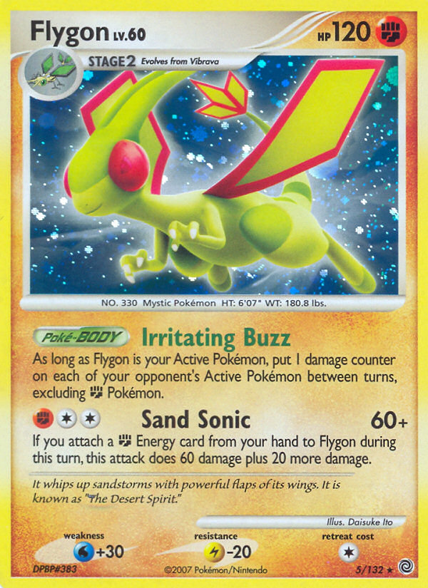 Flygon (5/132) [Diamond & Pearl: Secret Wonders] | Nerdhalla Games