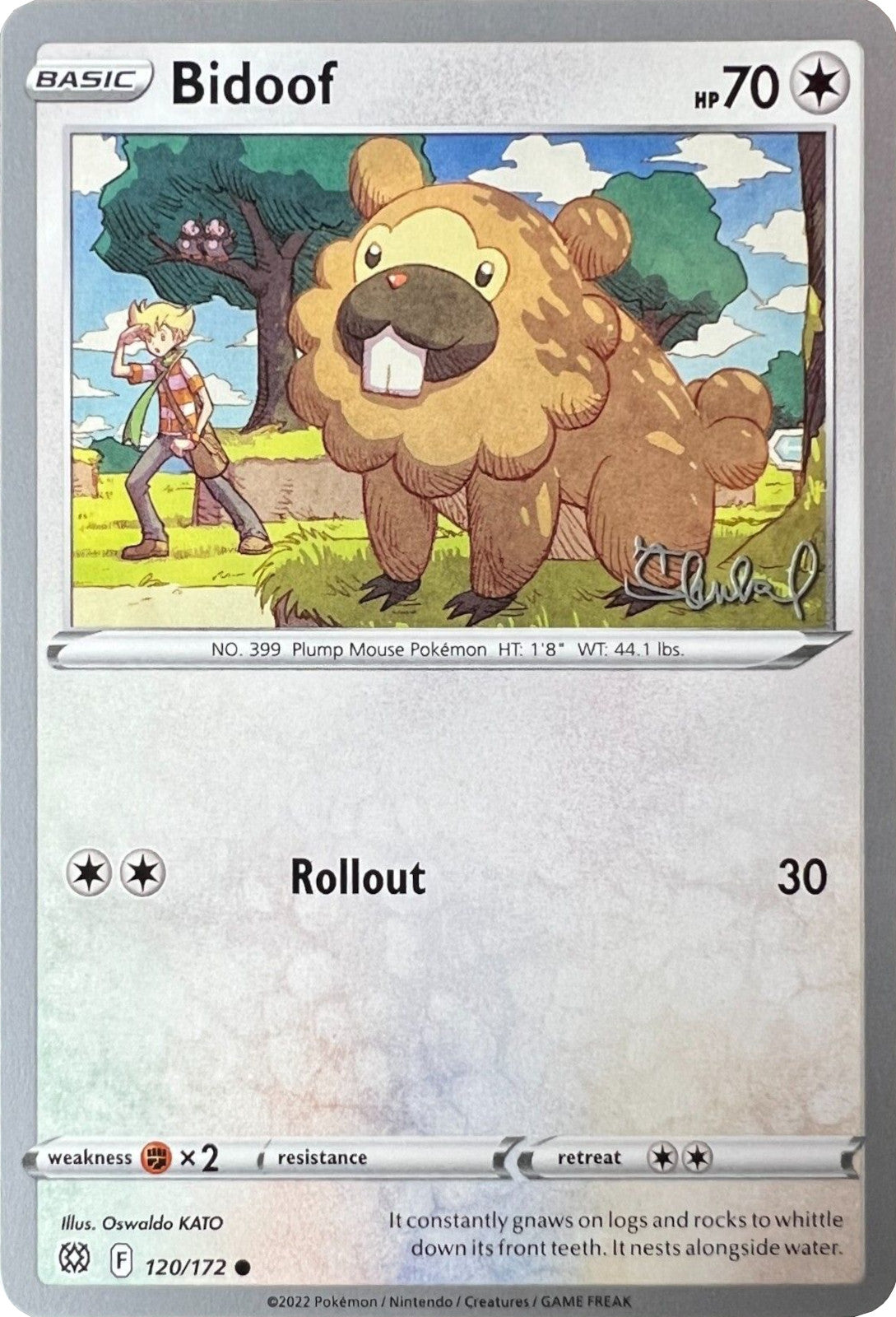 Bidoof (120/172) (ADP - Ondrej Skubal) [World Championships 2022] | Nerdhalla Games