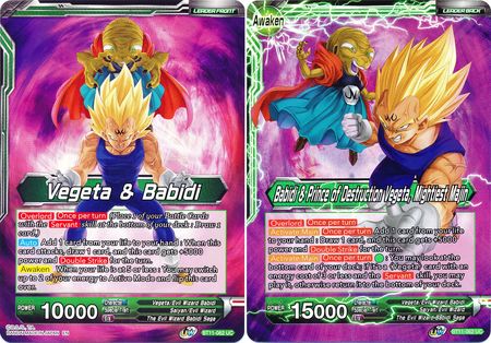 Vegeta & Babidi // Babidi & Prince of Destruction Vegeta, Mightiest Majin [BT11-062] | Nerdhalla Games