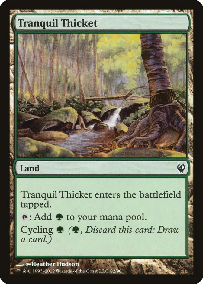 Tranquil Thicket [Duel Decks: Izzet vs. Golgari] | Nerdhalla Games