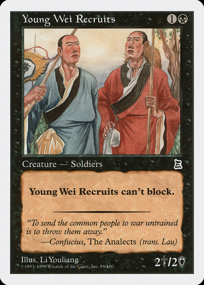 Young Wei Recruits [Portal Three Kingdoms] | Nerdhalla Games