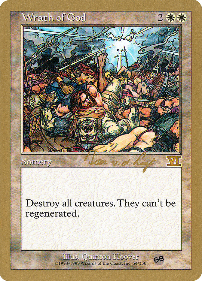 Wrath of God (Tom van de Logt) (SB) [World Championship Decks 2000] | Nerdhalla Games