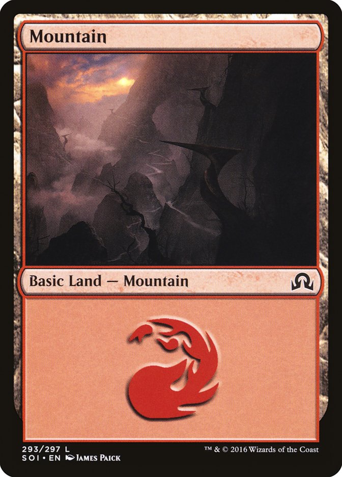 Mountain (293) [Shadows over Innistrad] | Nerdhalla Games