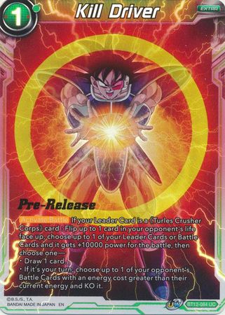 Kill Driver (BT12-084) [Vicious Rejuvenation Prerelease Promos] | Nerdhalla Games