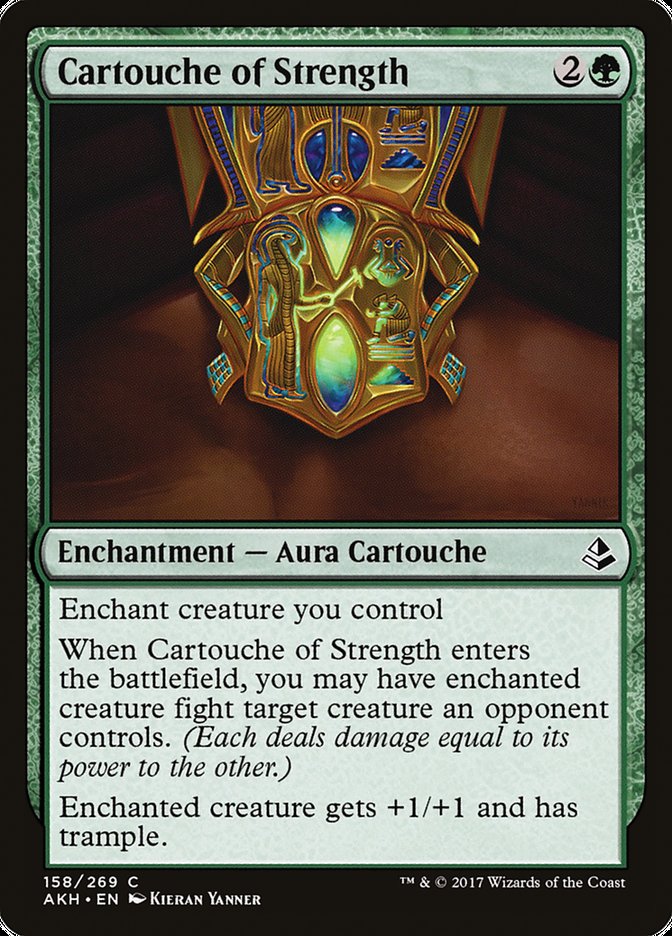 Cartouche of Strength [Amonkhet] | Nerdhalla Games