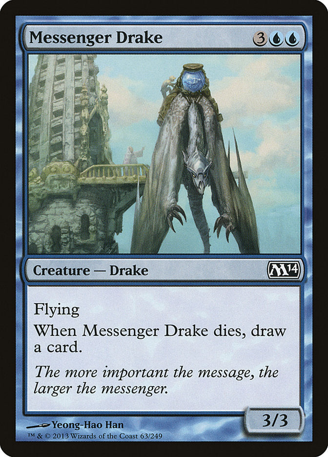 Messenger Drake [Magic 2014] | Nerdhalla Games