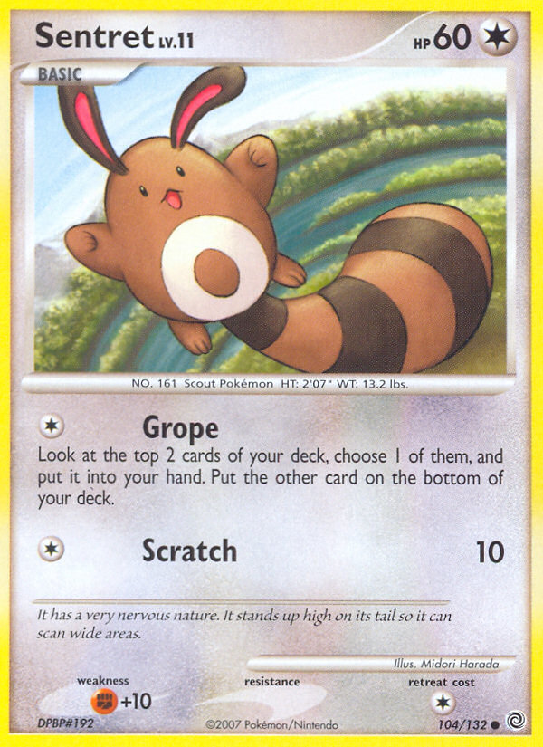 Sentret (104/132) [Diamond & Pearl: Secret Wonders] | Nerdhalla Games