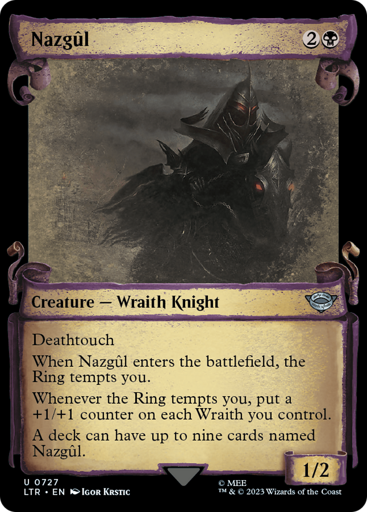 Nazgul (0727) [The Lord of the Rings: Tales of Middle-Earth Showcase Scrolls] | Nerdhalla Games