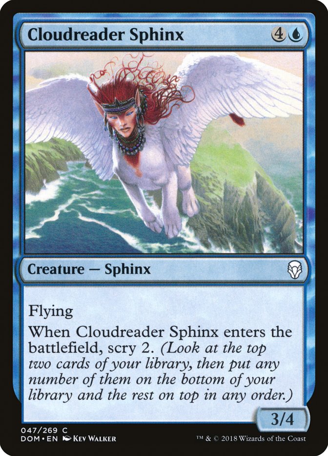 Cloudreader Sphinx [Dominaria] | Nerdhalla Games