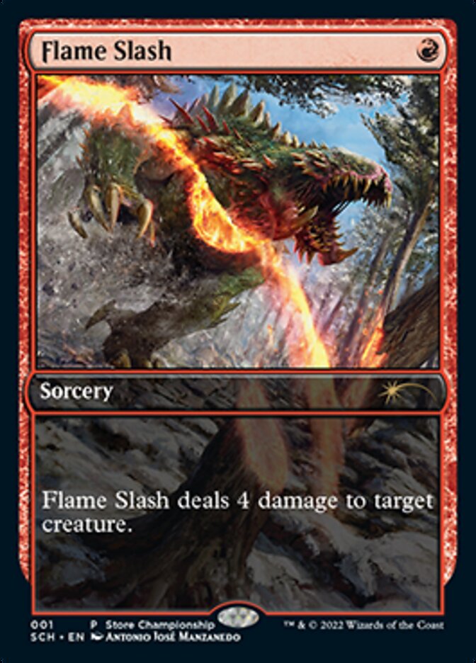 Flame Slash (Extended Art) [Store Championships 2022] | Nerdhalla Games