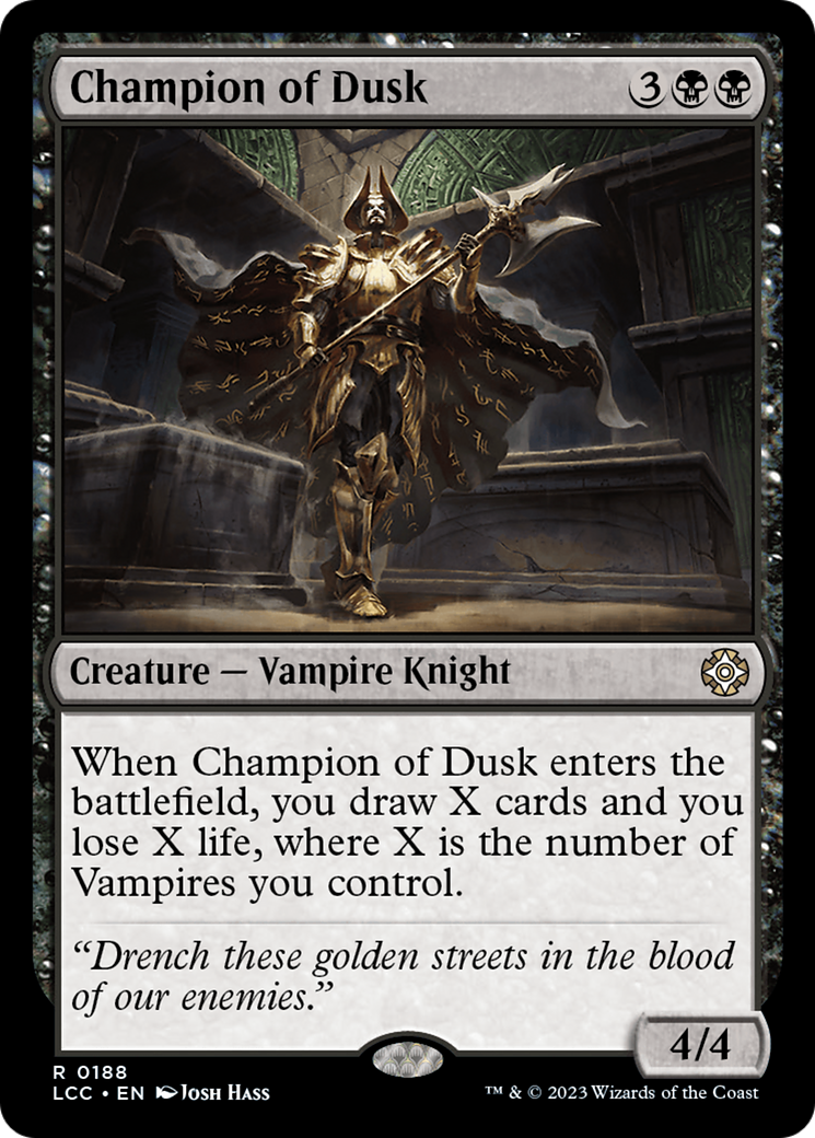 Champion of Dusk [The Lost Caverns of Ixalan Commander] | Nerdhalla Games