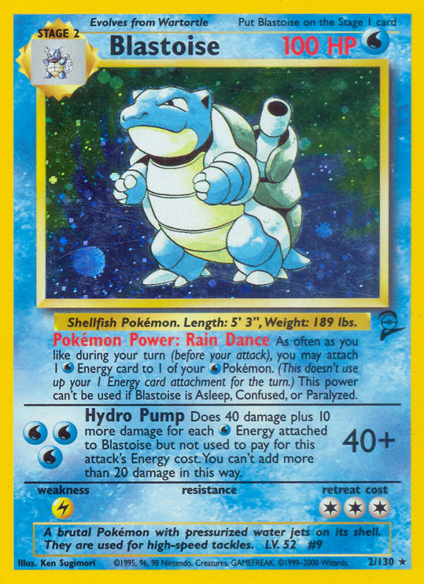 Blastoise (2/130) [Base Set 2] | Nerdhalla Games