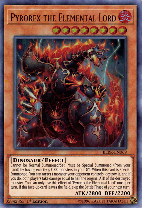 Pyrorex the Elemental Lord [BLRR-EN069] Ultra Rare | Nerdhalla Games