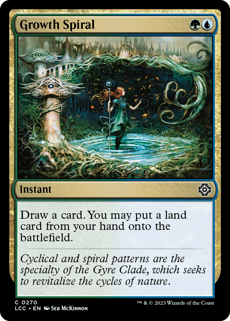 Growth Spiral [The Lost Caverns of Ixalan Commander] | Nerdhalla Games