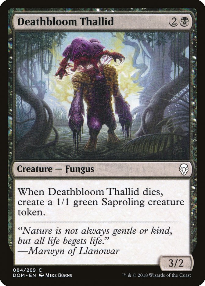 Deathbloom Thallid [Dominaria] | Nerdhalla Games