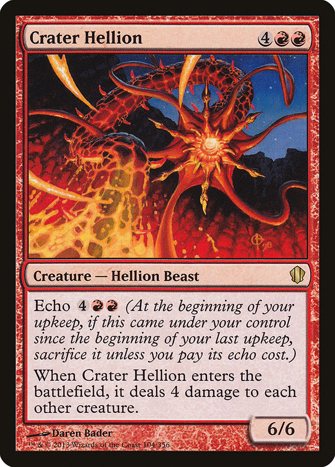 Crater Hellion [Commander 2013] | Nerdhalla Games