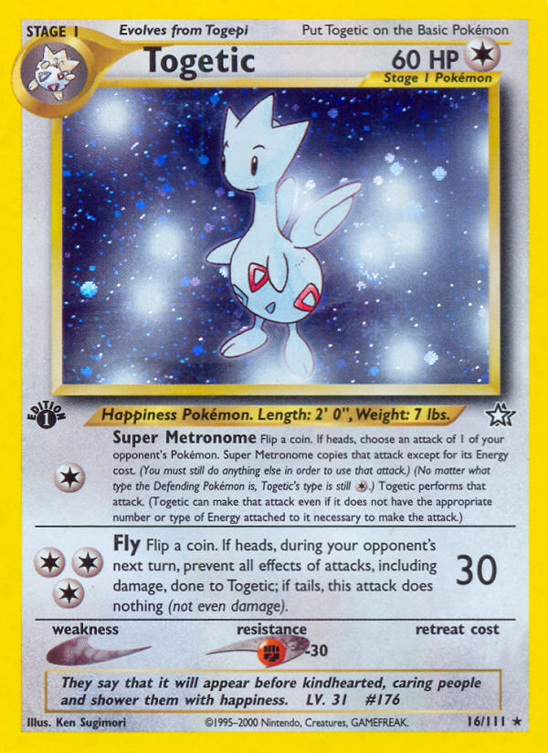 Togetic (16/111) [Neo Genesis 1st Edition] | Nerdhalla Games