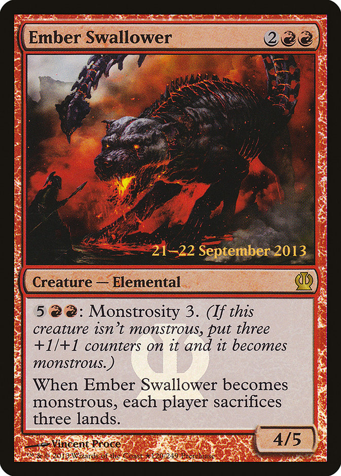 Ember Swallower  [Theros Prerelease Promos] | Nerdhalla Games