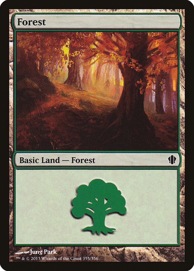 Forest (355) [Commander 2013] | Nerdhalla Games