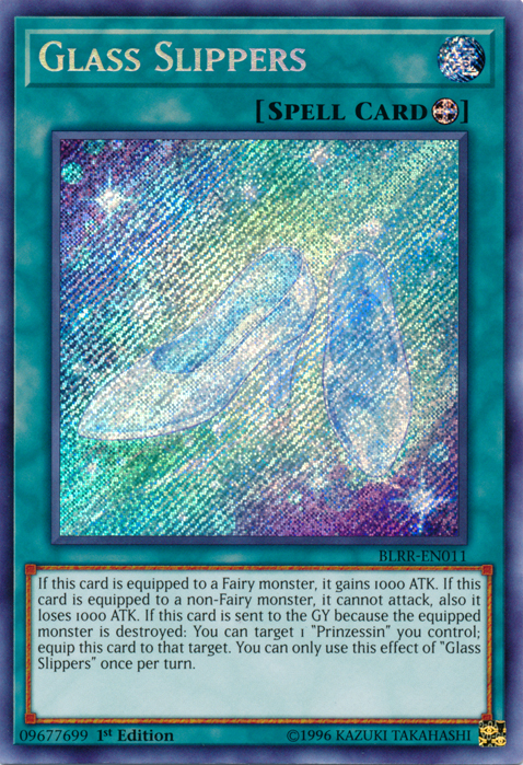 Glass Slippers [BLRR-EN011] Secret Rare | Nerdhalla Games