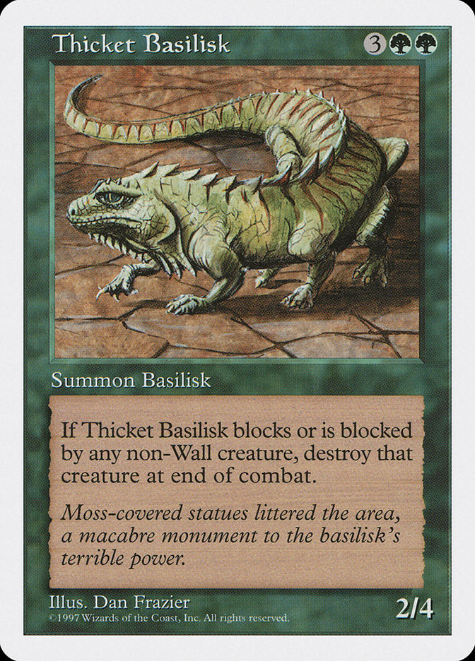 Thicket Basilisk [Fifth Edition] | Nerdhalla Games