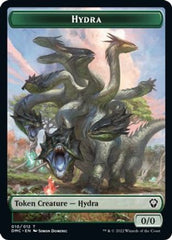 Snake // Hydra Double-sided Token [Dominaria United Commander Tokens] | Nerdhalla Games