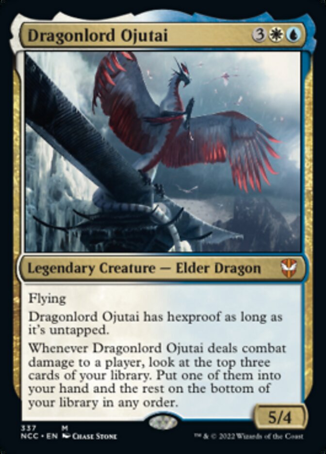 Dragonlord Ojutai [Streets of New Capenna Commander] | Nerdhalla Games