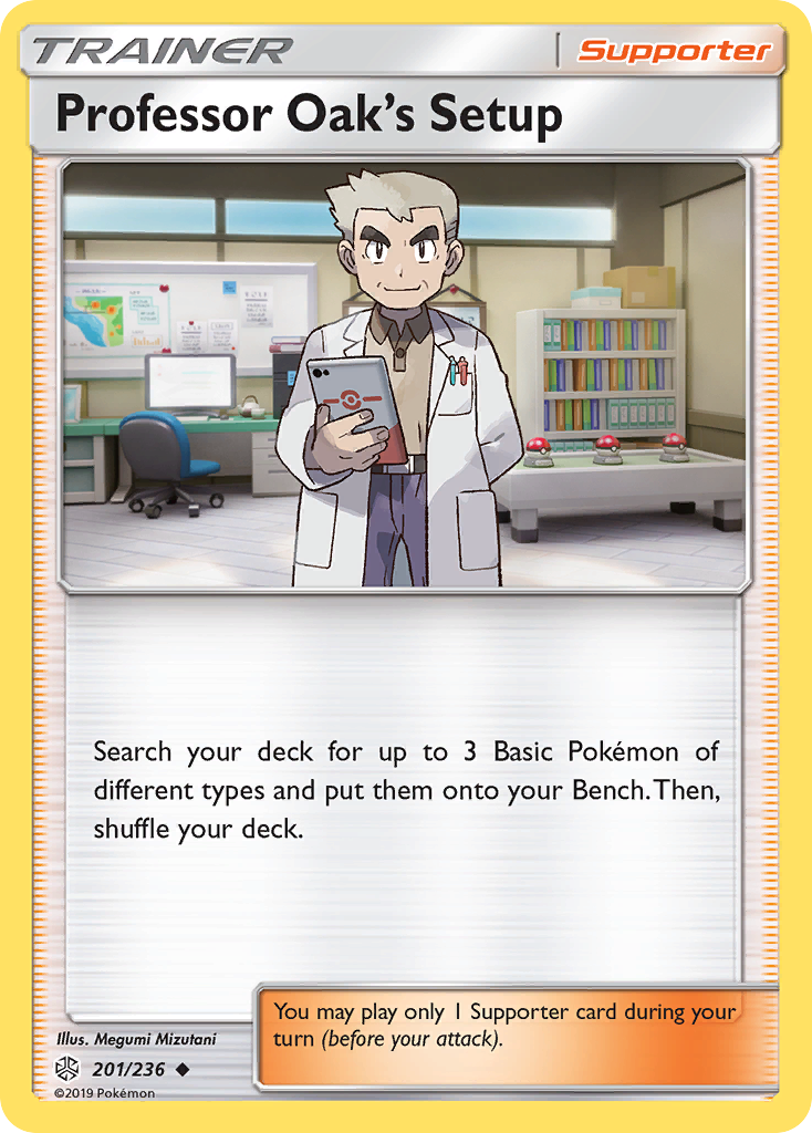 Professor Oak's Setup (201/236) [Sun & Moon: Cosmic Eclipse] | Nerdhalla Games