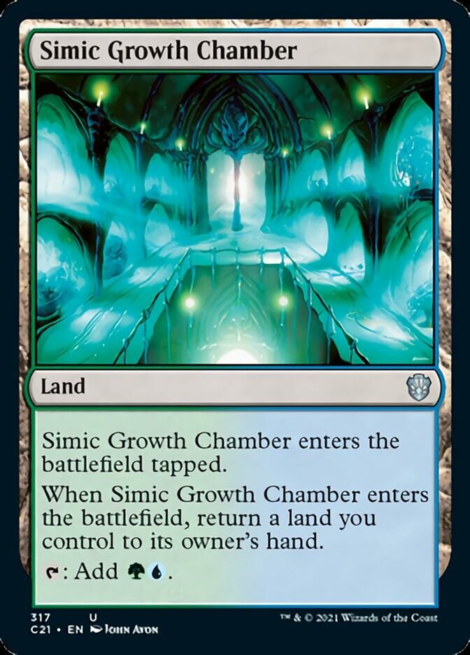 Simic Growth Chamber [Commander 2021] | Nerdhalla Games