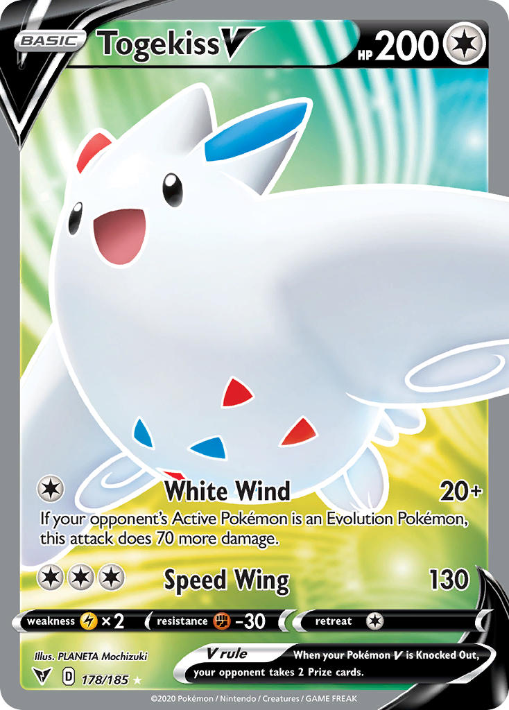 Togekiss V (178/185) [Sword & Shield: Vivid Voltage] | Nerdhalla Games