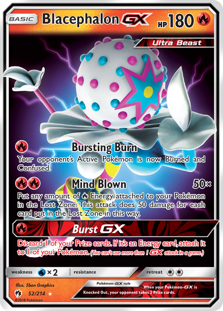 Blacephalon GX (52/214) [Sun & Moon: Lost Thunder] | Nerdhalla Games