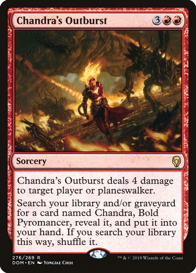 Chandra's Outburst [Dominaria] | Nerdhalla Games