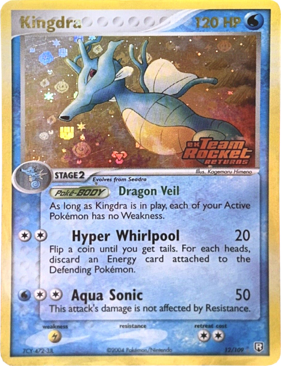 Kingdra (12/109) (Stamped) [EX: Team Rocket Returns] | Nerdhalla Games