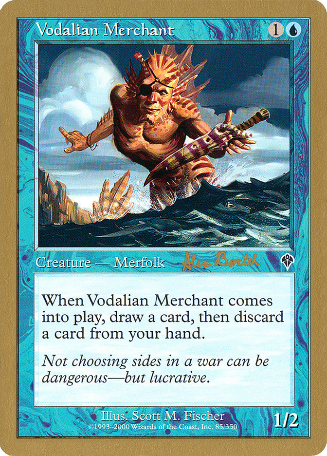 Vodalian Merchant (Alex Borteh) [World Championship Decks 2001] | Nerdhalla Games