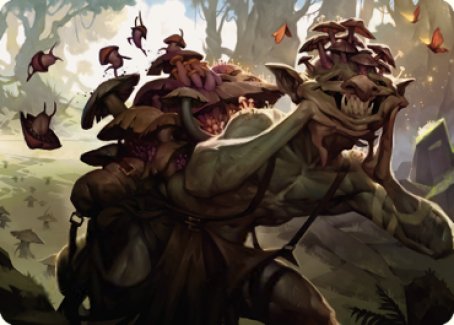 Sprouting Goblin Art Card [Dominaria United Art Series] | Nerdhalla Games