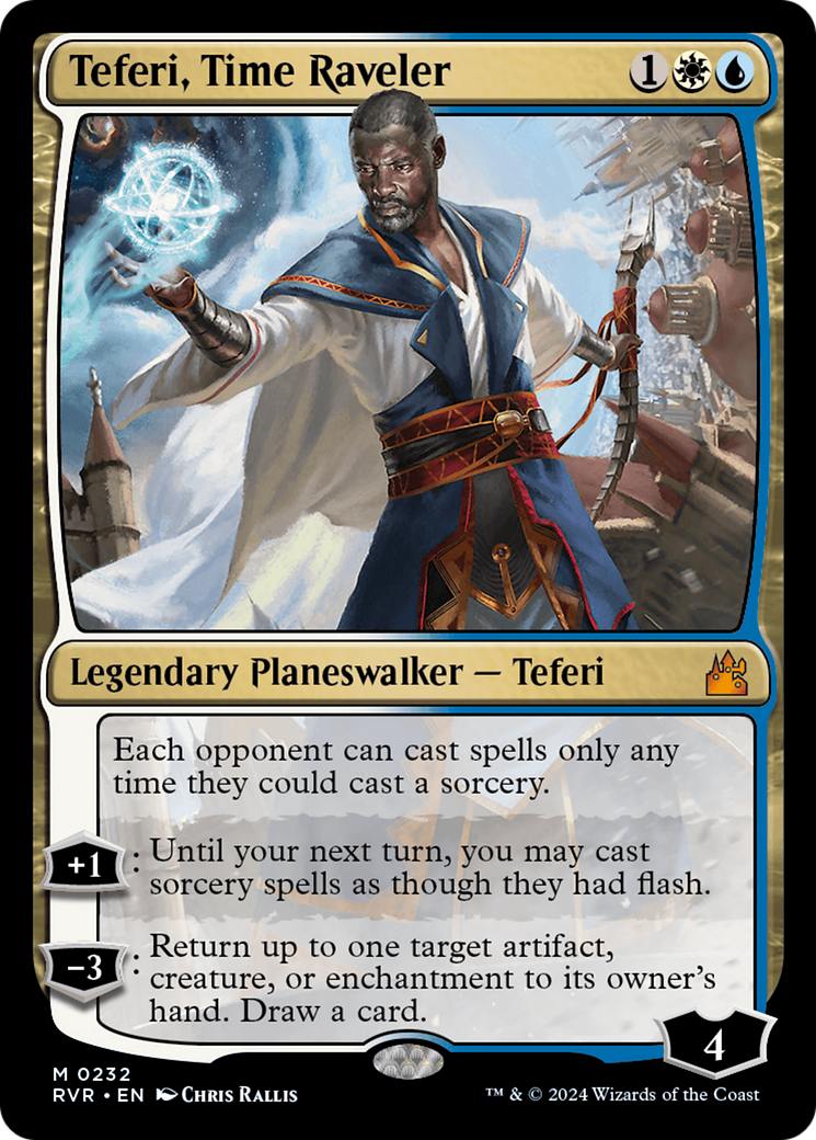 Teferi, Time Raveler [Ravnica Remastered] | Nerdhalla Games