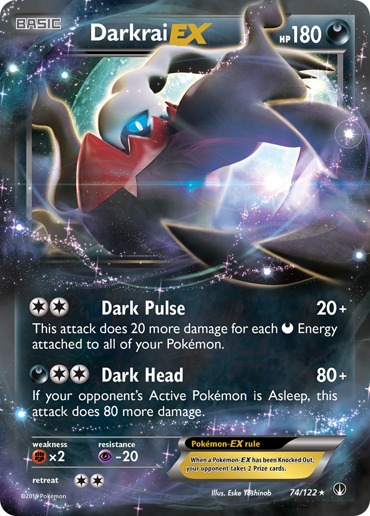 Darkrai EX (74/122) [XY: BREAKpoint] | Nerdhalla Games