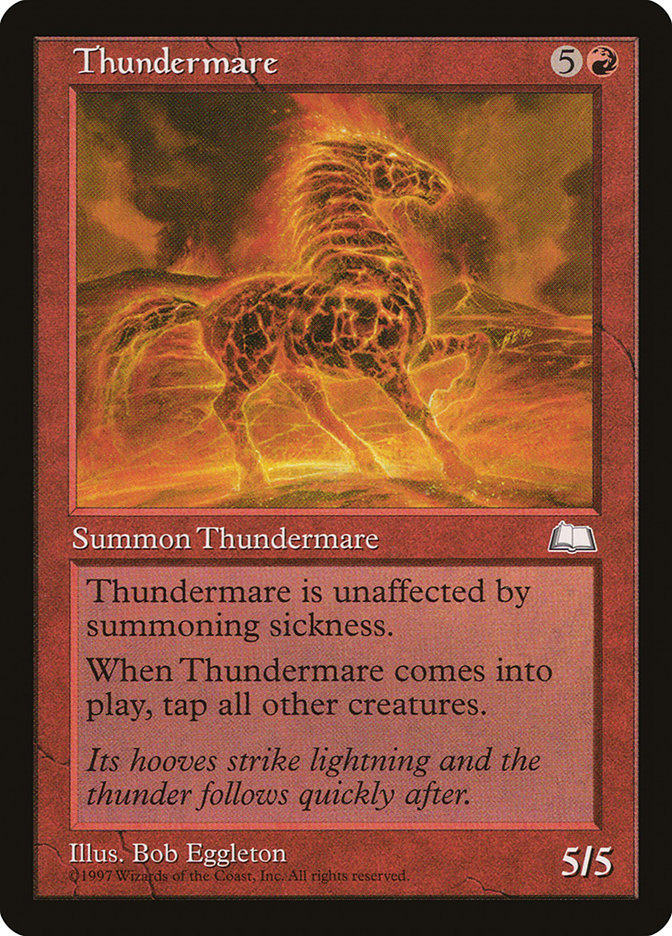 Thundermare [Weatherlight] | Nerdhalla Games