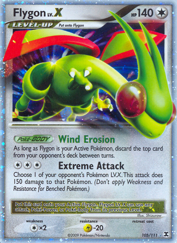 Flygon LV.X (105/111) [Platinum: Rising Rivals] | Nerdhalla Games