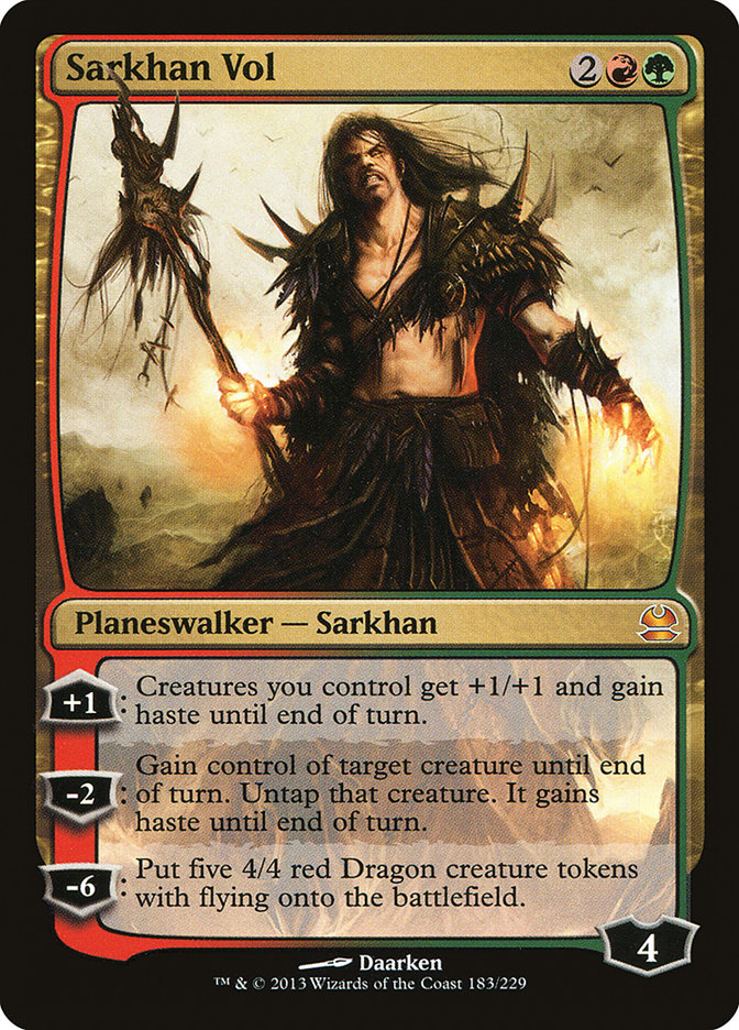 Sarkhan Vol [Modern Masters] | Nerdhalla Games