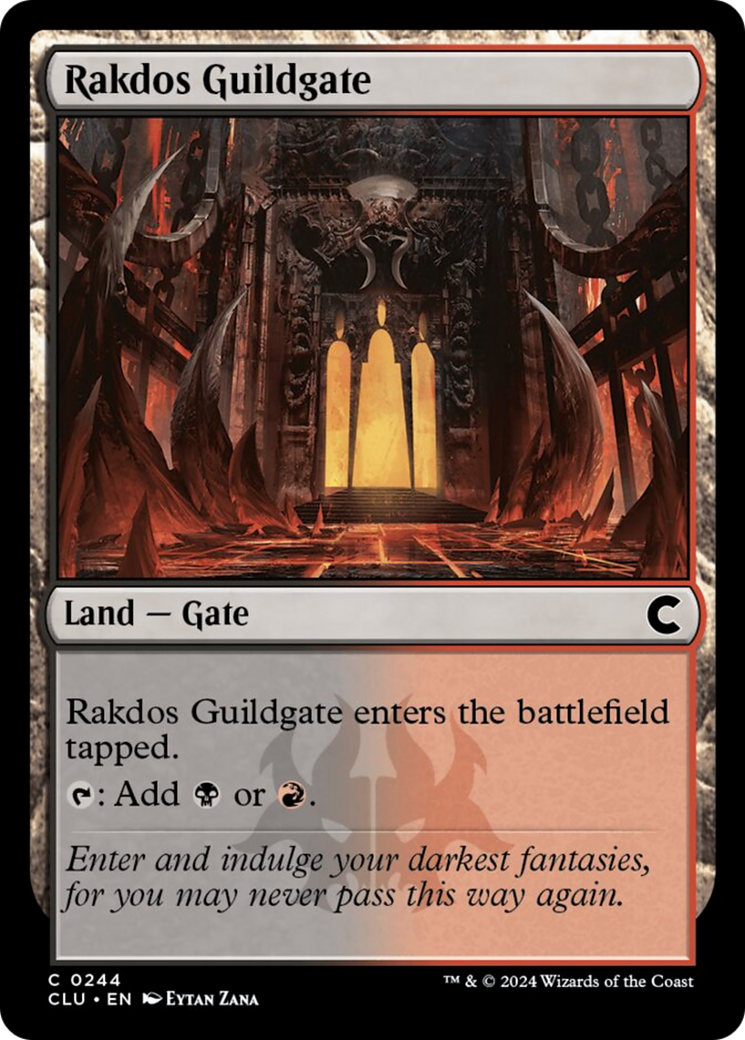 Rakdos Guildgate [Ravnica: Clue Edition] | Nerdhalla Games