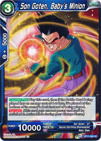 Son Goten, Baby's Minion [BT11-036] | Nerdhalla Games