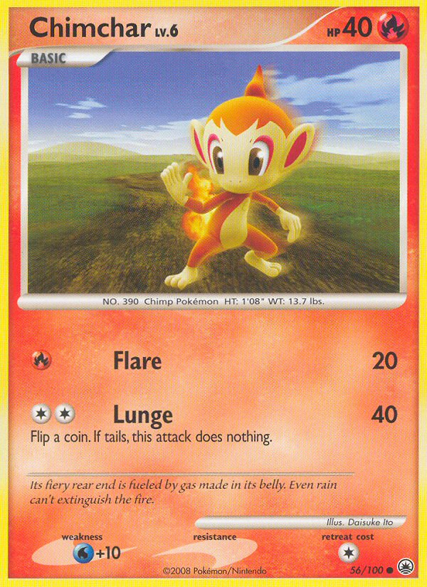 Chimchar (56/100) [Diamond & Pearl: Majestic Dawn] | Nerdhalla Games