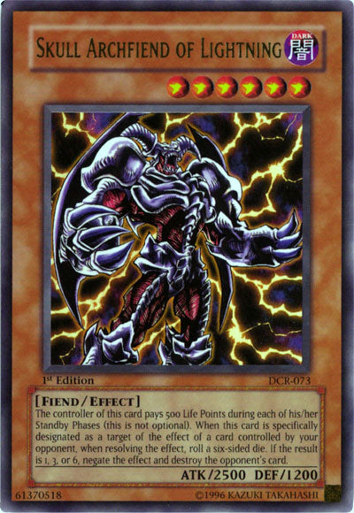 Skull Archfiend of Lightning [DCR-073] Ultra Rare | Nerdhalla Games